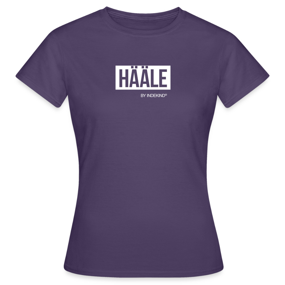 T-Shirt | Hääle Klassik | Mädsche - Dunkellila