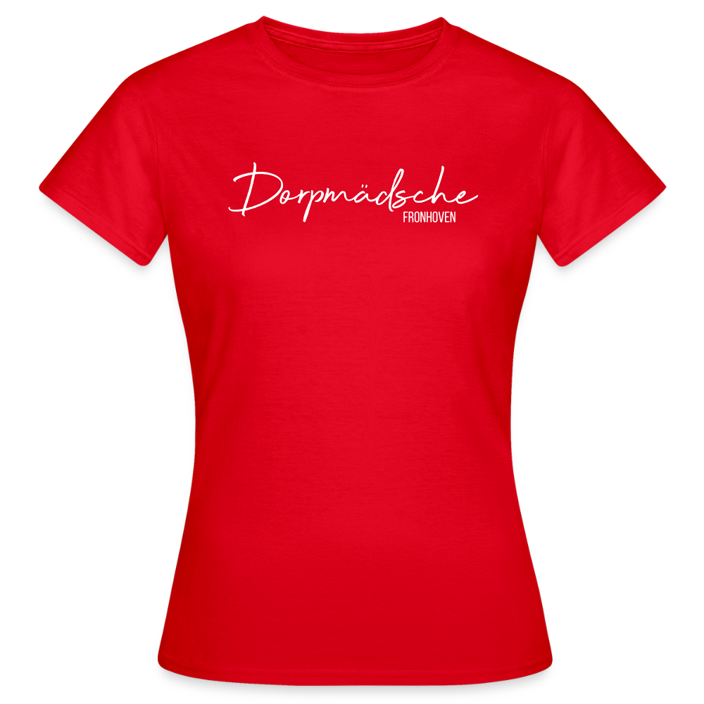 T-Shirt | Dorpmädsche Fronhoven Klassik | Mädsche - Rot