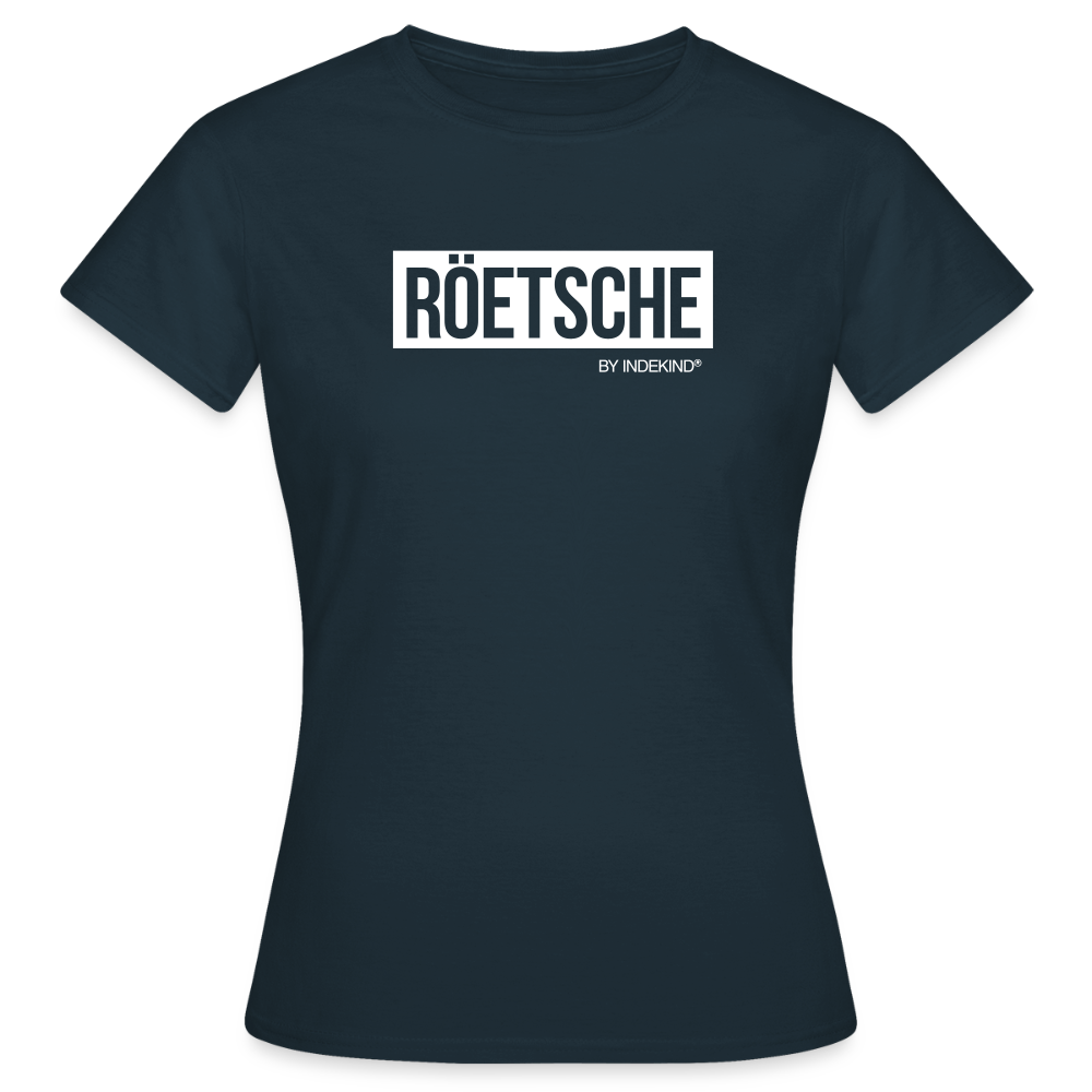 T-Shirt | Röetsche Klassik | Mädsche - Navy