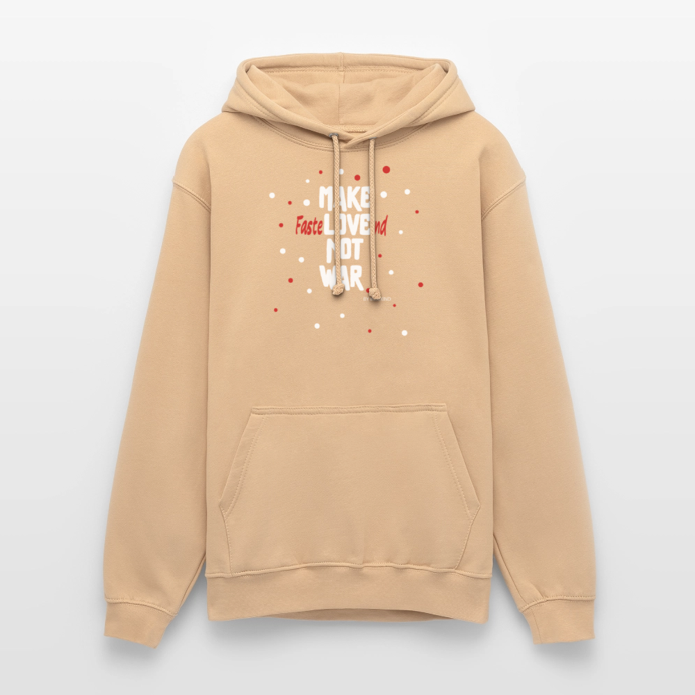 Hoodie | Fastelovend | Fü allemoole - Pfirsich