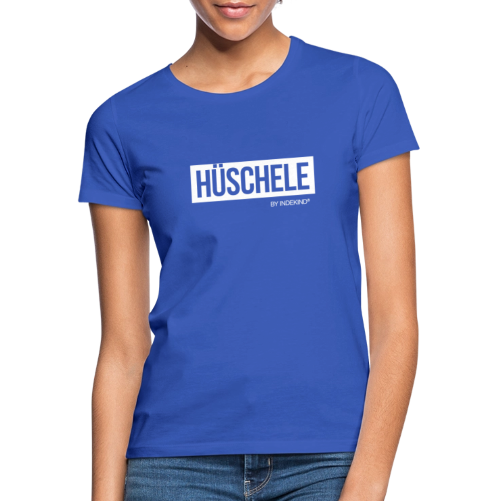 T-Shirt | Hüschele Klassik | Mädsche - Royalblau