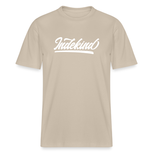 T-Shirt | Indekind Klassik | Manns-Lüü | Organic - Beige