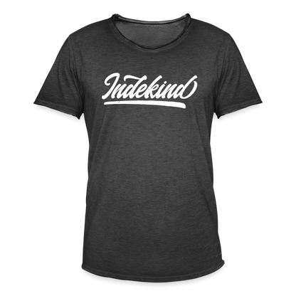 T-Shirt | Indekind Vintage | Manns-Lüü - Vintage Schwarz