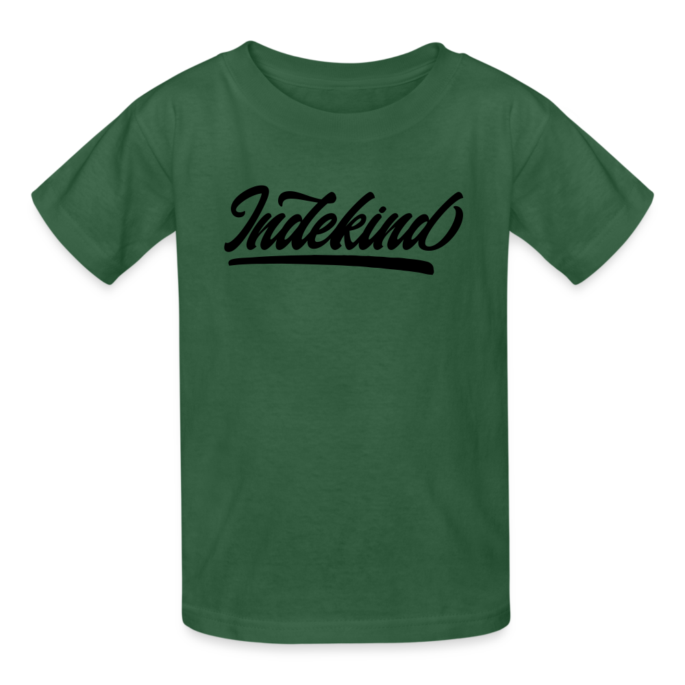 T-Shirt | Indekind Klassik | Kenk - Flaschengrün