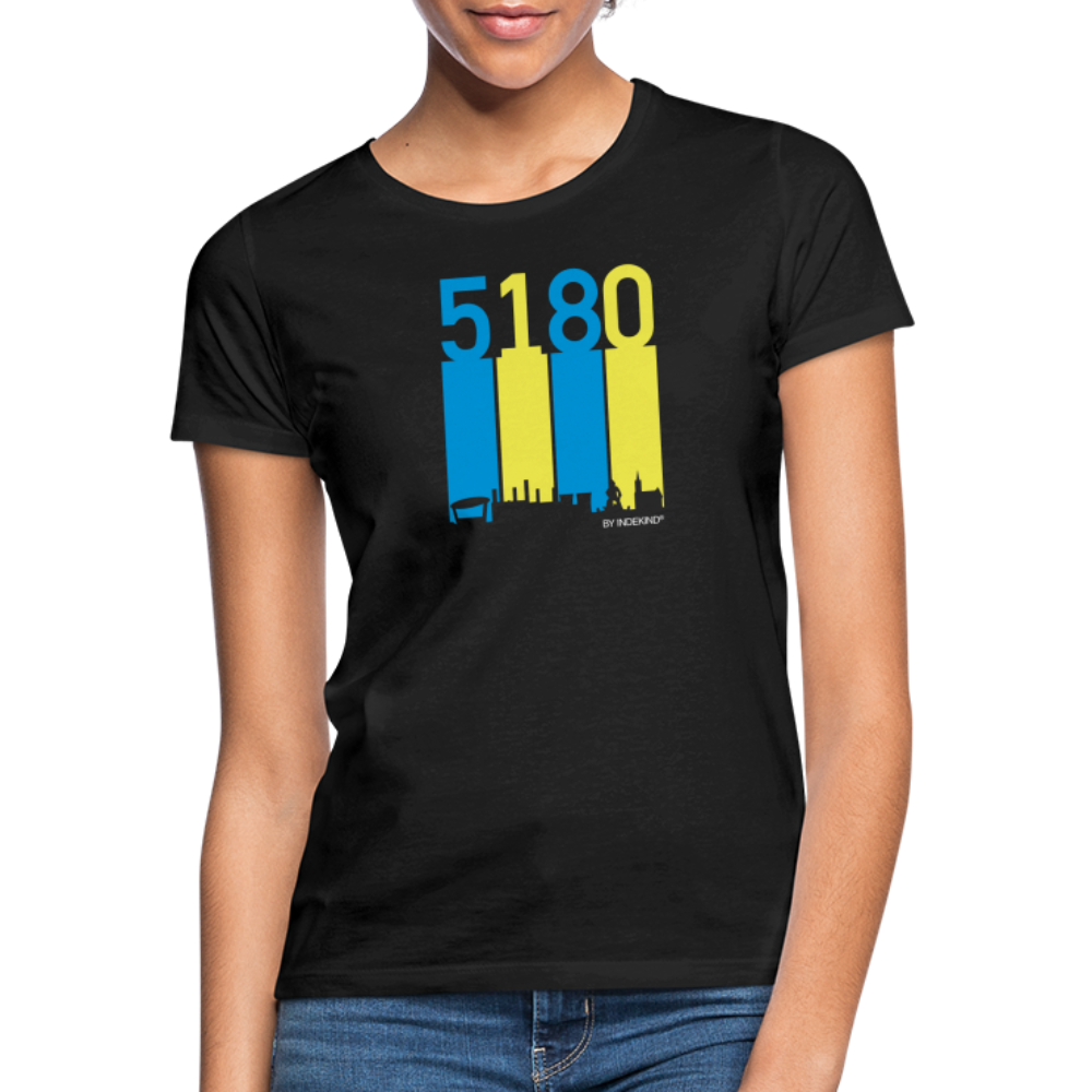 T-Shirt | 5180 Skyline | Mädsche - Schwarz