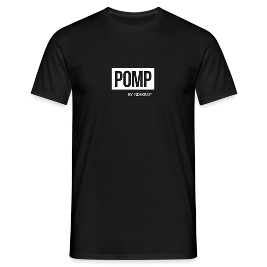 T-Shirt | Pomp Klassik | Manns-Lüü - Schwarz