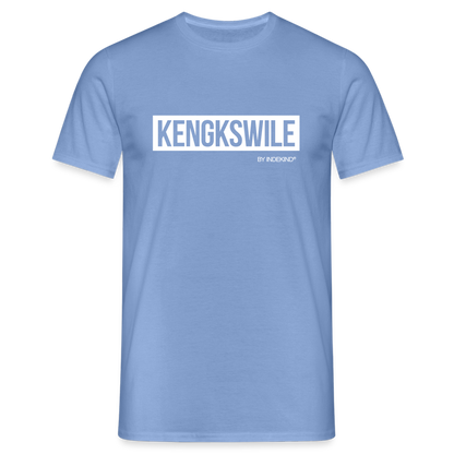 T-Shirt | Kengkswile Klassik | Manns-Lüü - carolina blue