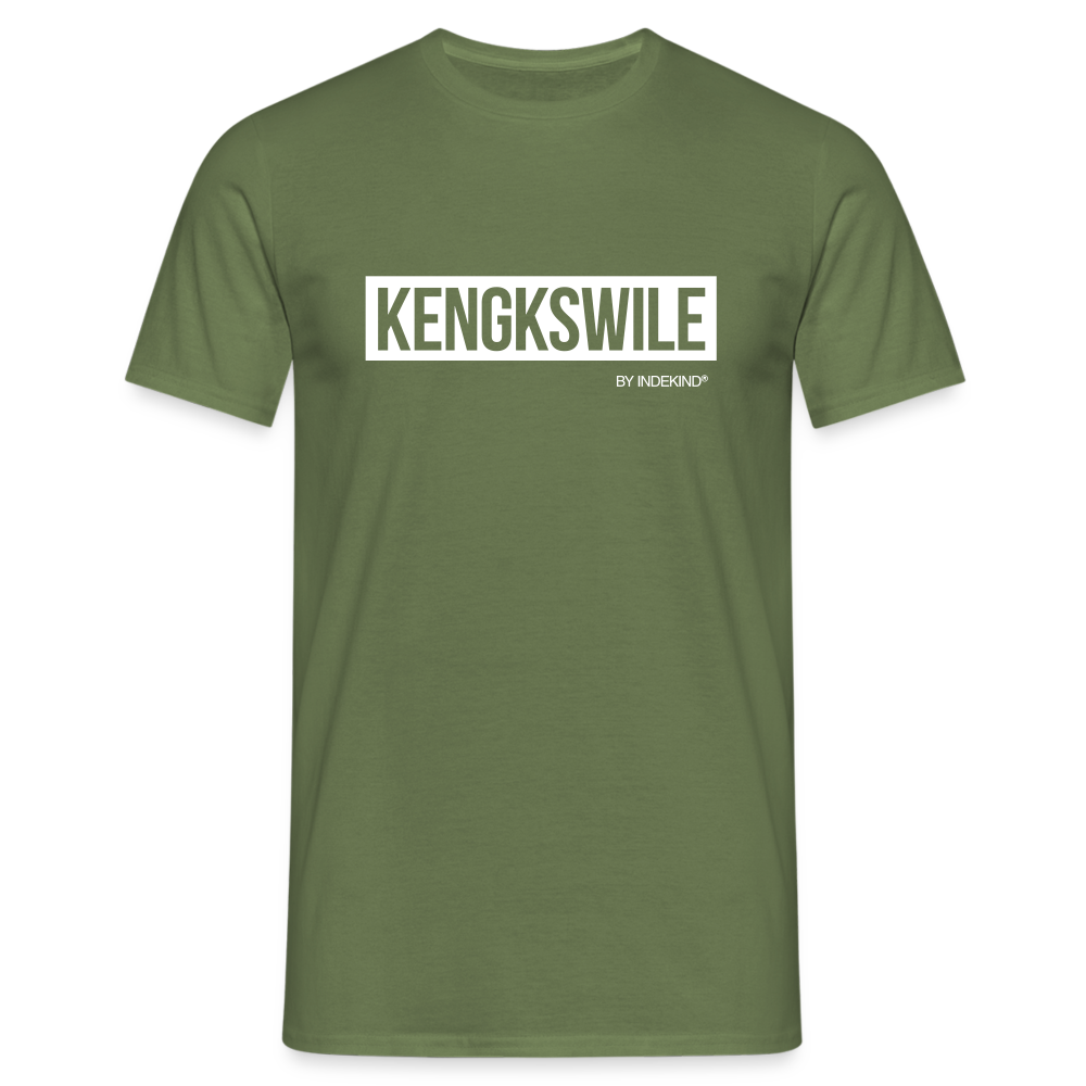 T-Shirt | Kengkswile Klassik | Manns-Lüü - Militärgrün