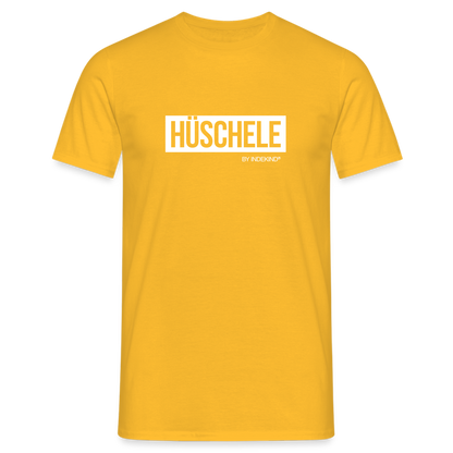 T-Shirt | Hüschele Klassik | Manns-Lüü - Gelb