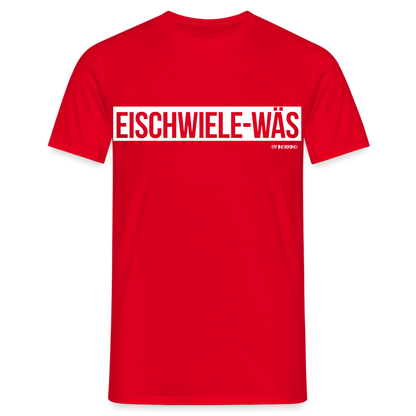 T-Shirt | Eischwiele-Wäs Klassik | Manns-Lüü - Rot
