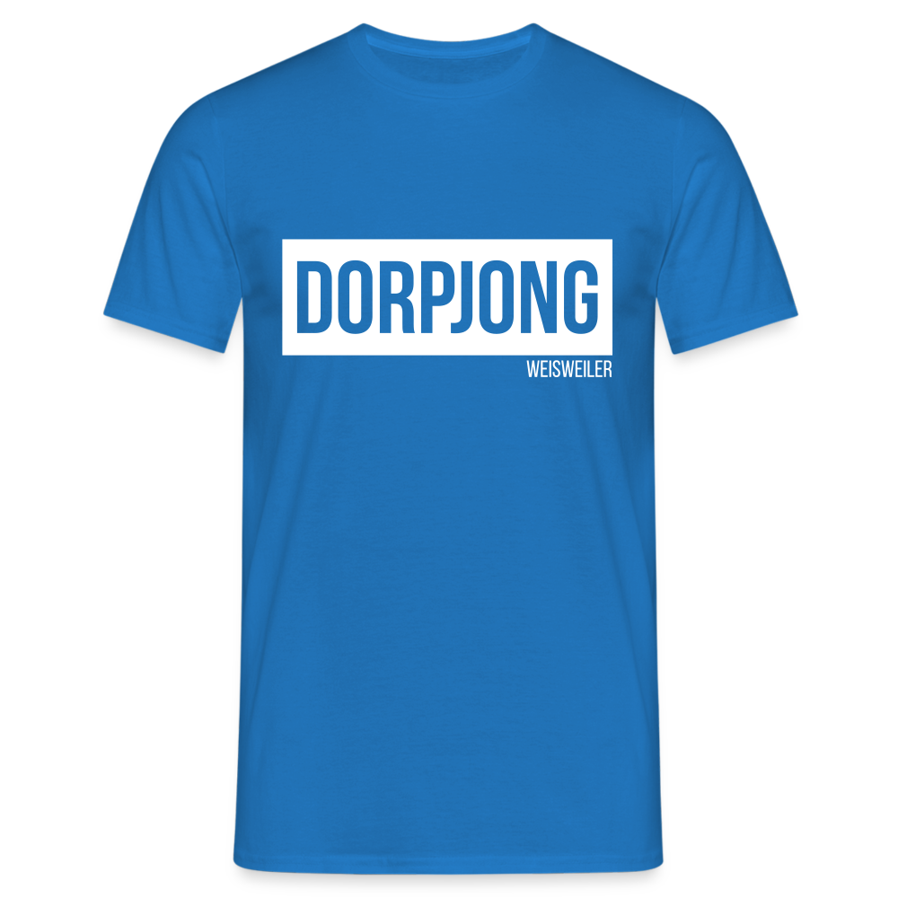 T-Shirt | Dorpjong Weisweiler Klassik | Manns-Lüü - Royalblau