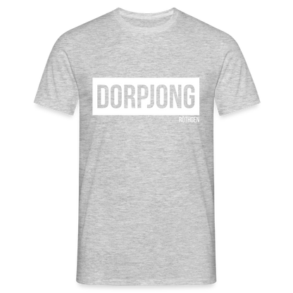 T-Shirt | Dorpjong Röthgen Klassik | Manns-Lüü - Grau meliert