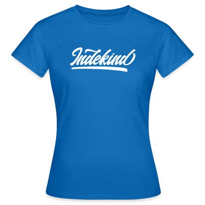 T-Shirt | Indekind Klassik | Mädsche - Royalblau
