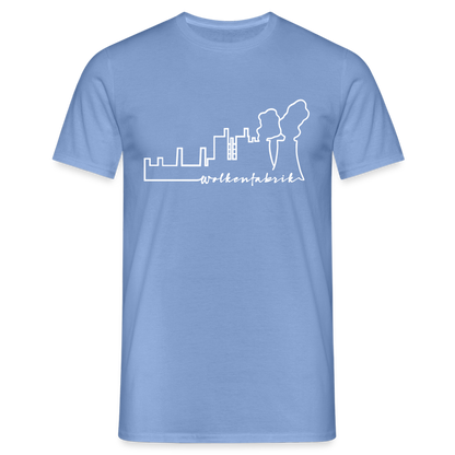 T-Shirt | Wolkenfabrik | Manns-Lüü - carolina blue