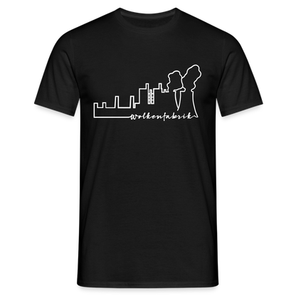 T-Shirt | Wolkenfabrik | Manns-Lüü - Schwarz