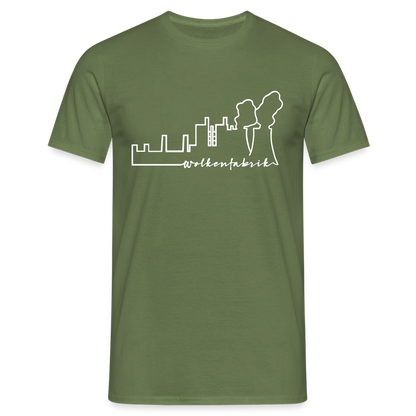 T-Shirt | Wolkenfabrik | Manns-Lüü - Militärgrün