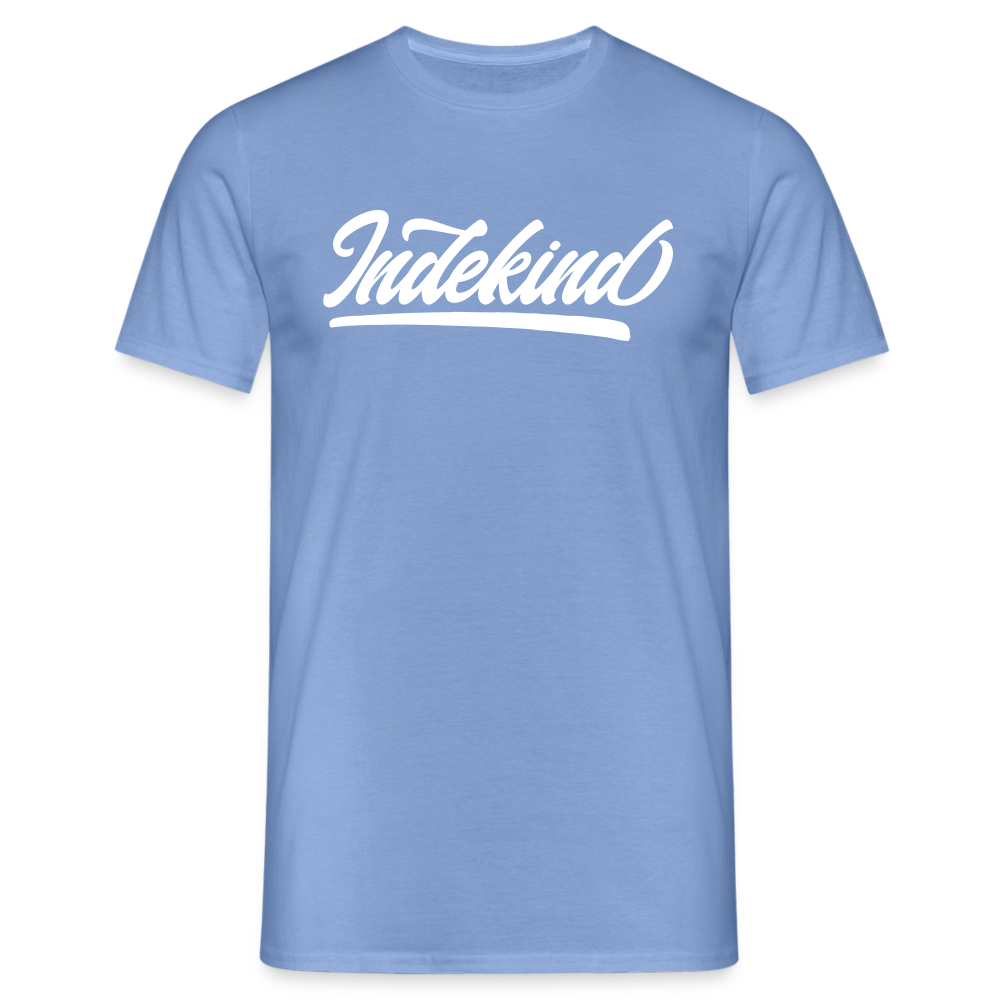 T-Shirt | Indekind Klassik | Manns-Lüü - carolina blue