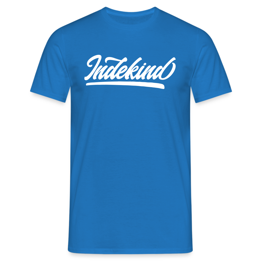 T-Shirt | Indekind Klassik | Manns-Lüü - Royalblau