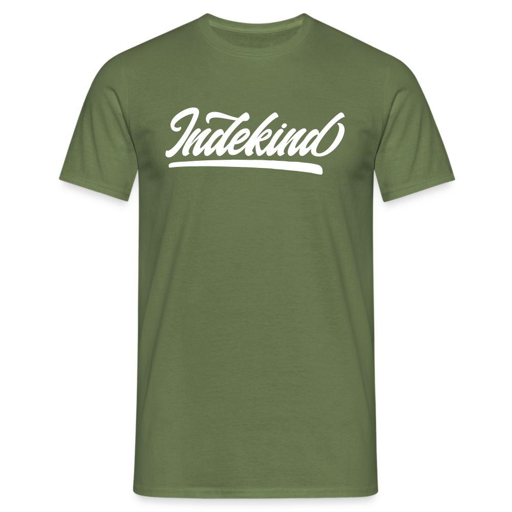 T-Shirt | Indekind Klassik | Manns-Lüü - Militärgrün