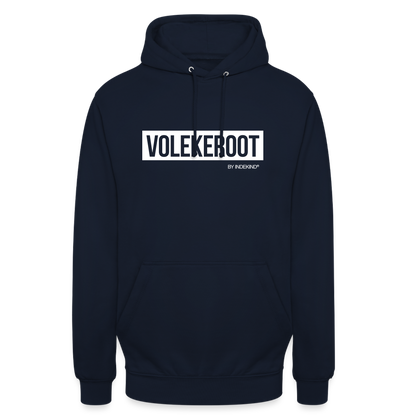 Hoodie | Volekeroot Klassik | Fü allemoole - Navy