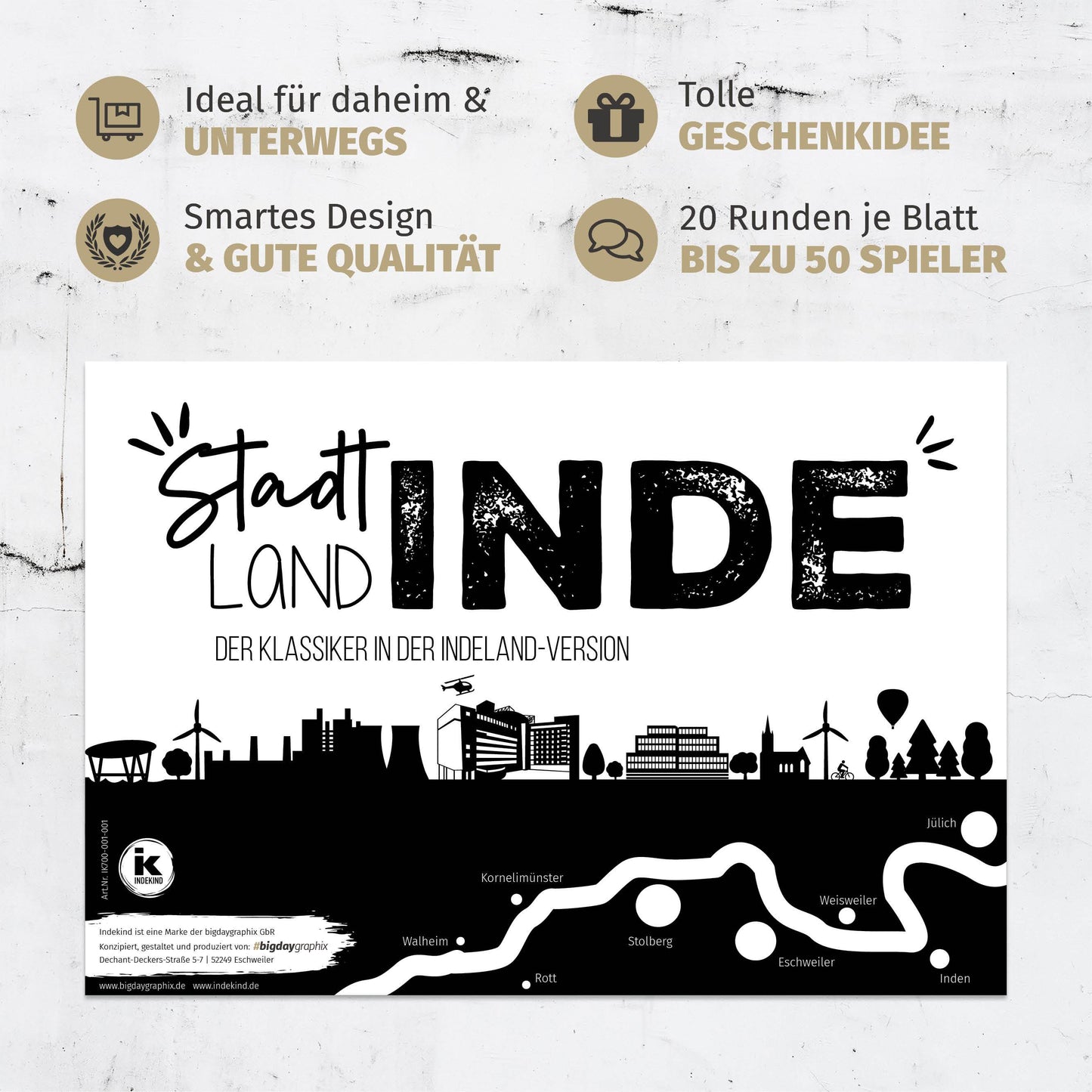 Stadt-Land-Inde