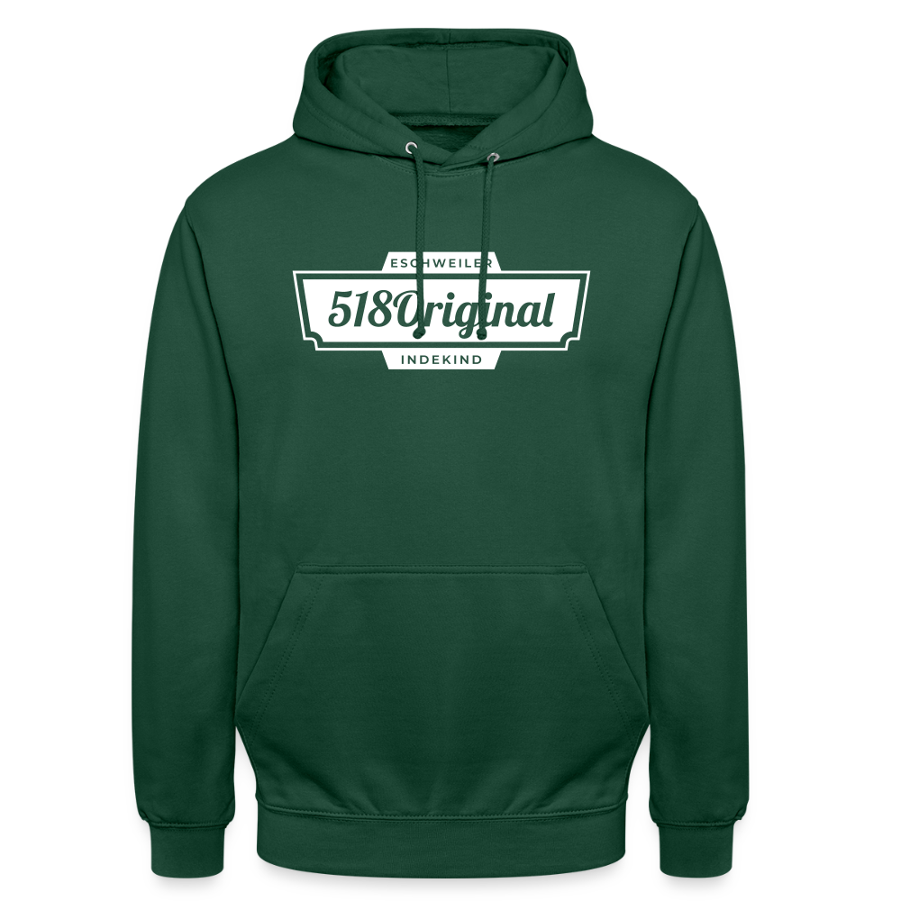 Hoodie | 518Original | Fü allemoole - Flaschengrün