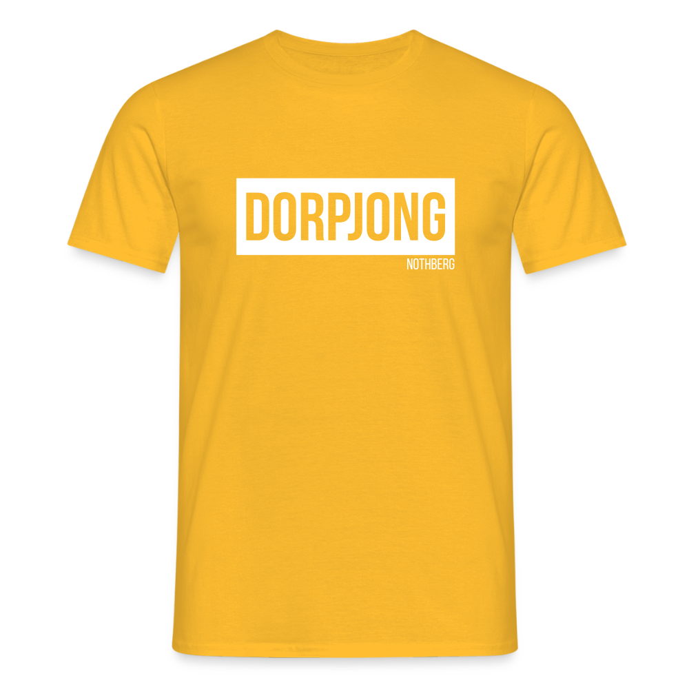T-Shirt | Dorpjong Nothberg Klassik | Manns-Lüü - Gelb