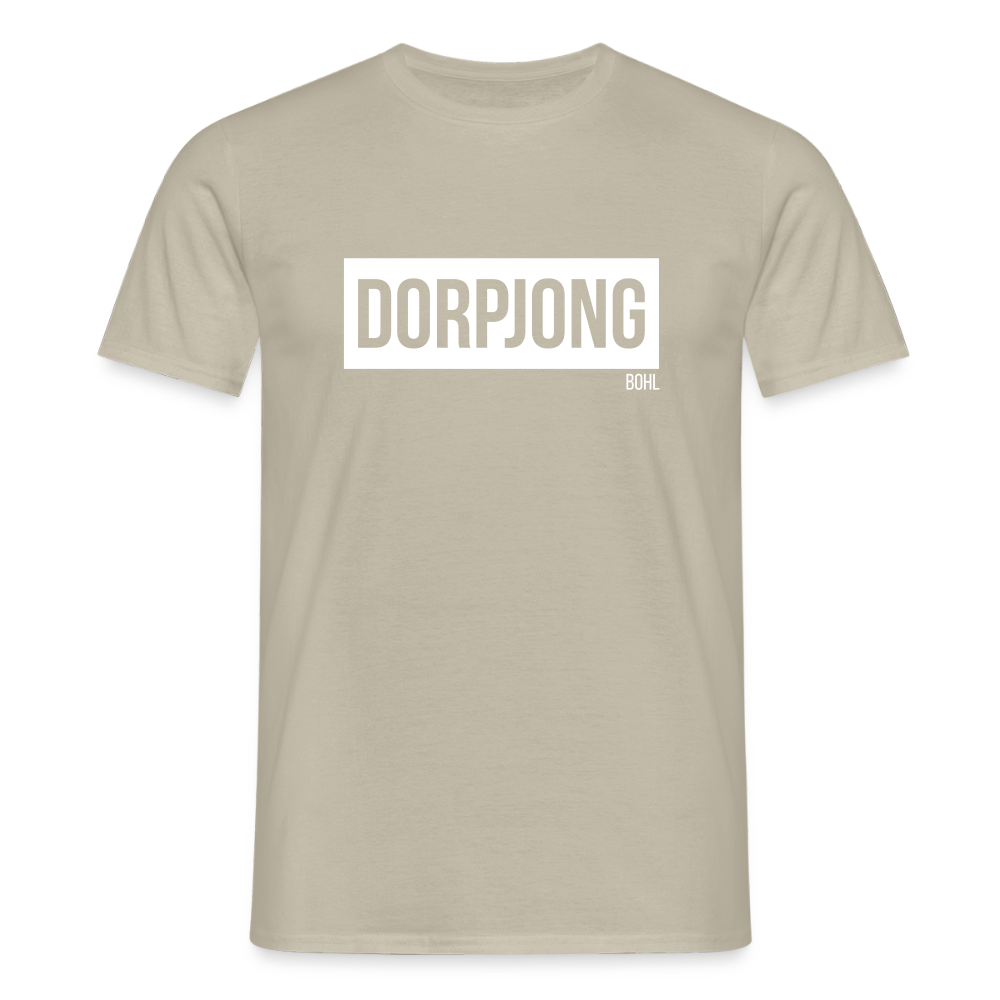 T-Shirt | Dorpjong Bohl Klassik | Manns-Lüü - Sandbeige