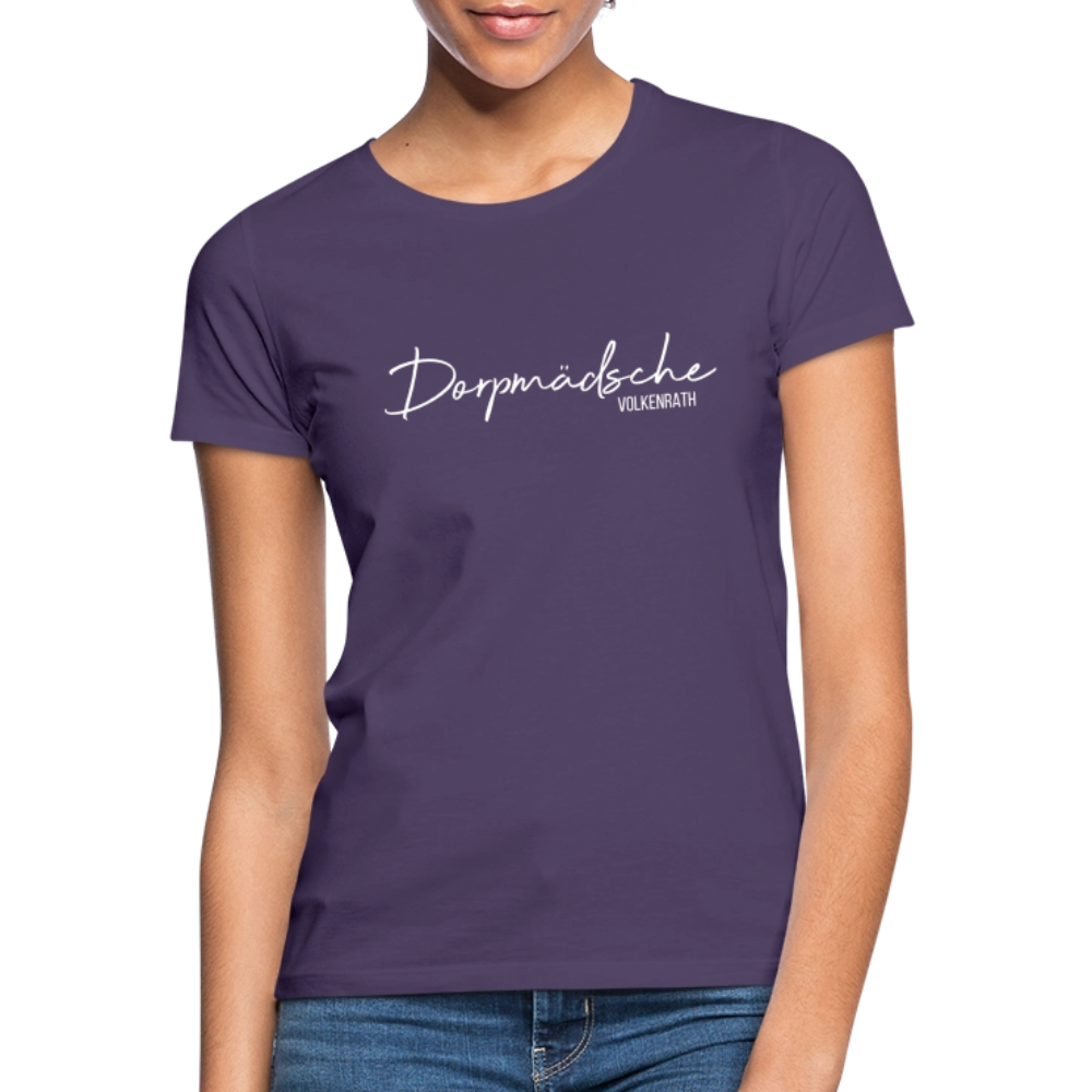 T-Shirt | Dorpmädsche Volkenrath Klassik | Mädsche - Dunkellila