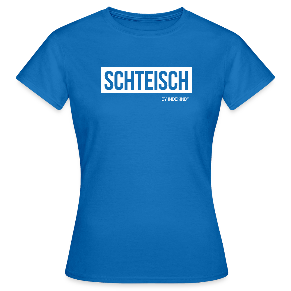 T-Shirt | Schteisch Klassik | Mädsche - Royalblau