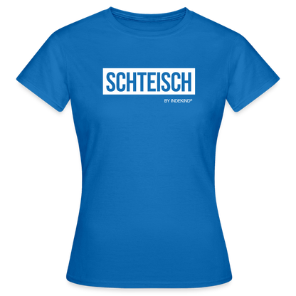 T-Shirt | Schteisch Klassik | Mädsche - Royalblau
