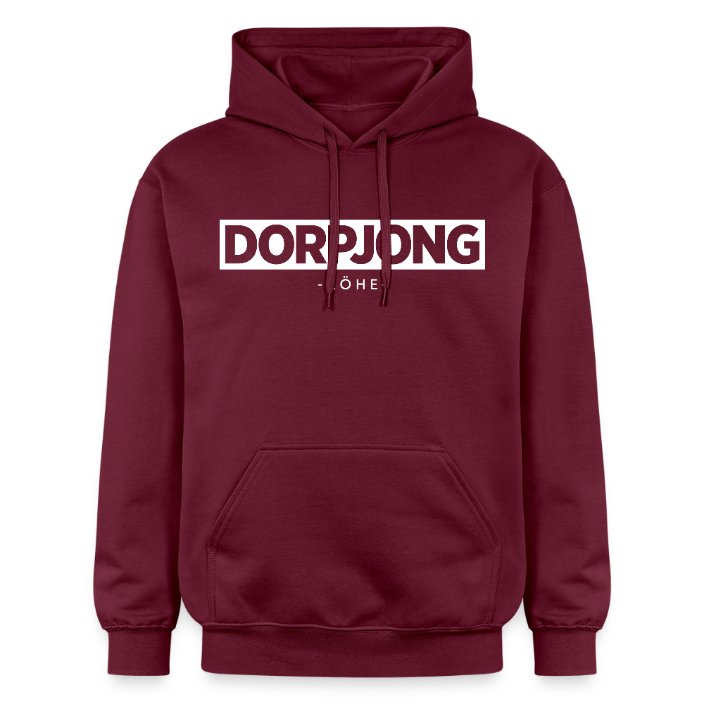 Hoodie | Dorpjong Röhe Premium | Manns-Lüü - Maroon