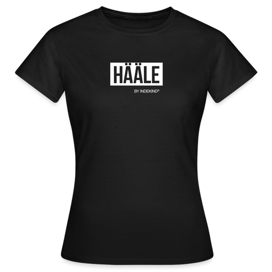 T-Shirt | Hääle Klassik | Mädsche - Schwarz