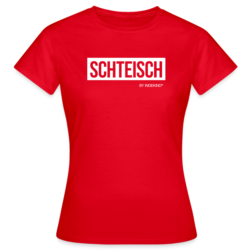 T-Shirt | Schteisch Klassik | Mädsche - Rot