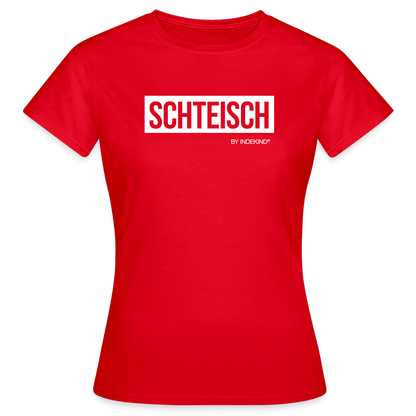 T-Shirt | Schteisch Klassik | Mädsche - Rot