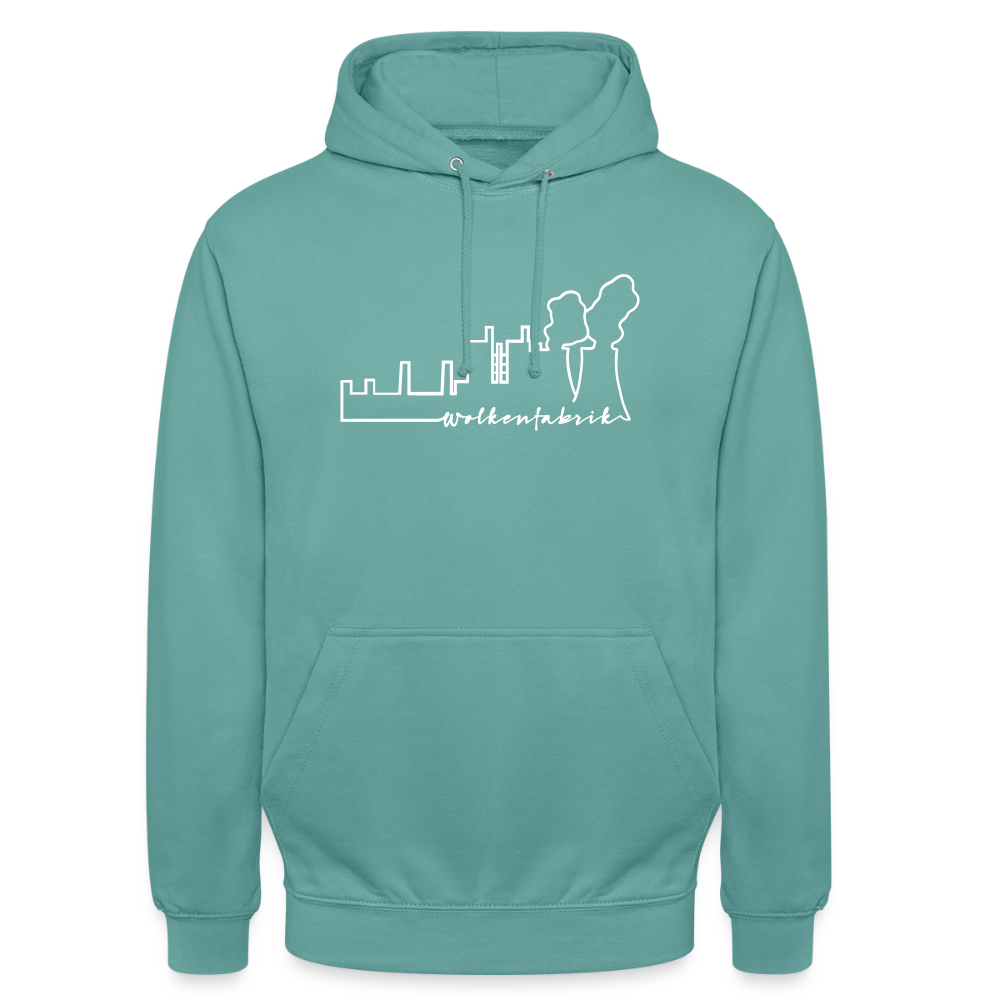 Hoodie I Wolkenfabrik I Fü allemoole - Pastelltürkis