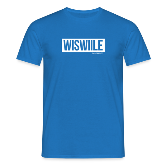 T-Shirt | Wiswiile Klassik | Manns-Lüü - Royalblau