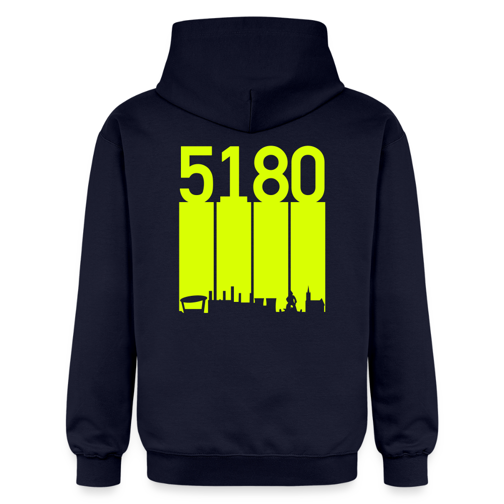 Hoodie | 5180 Skyline | Neon Jael | Fü allemoole - Navy