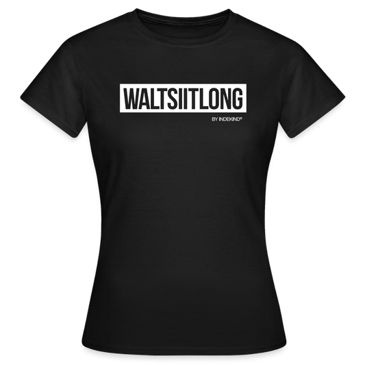 T-Shirt | Waltsiitlong Klassik | Mädsche - Schwarz