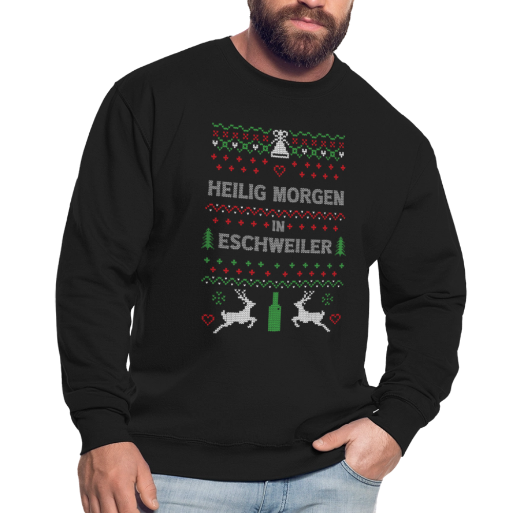 Sweater | Heilig Morgen | Fü allemoole - Schwarz