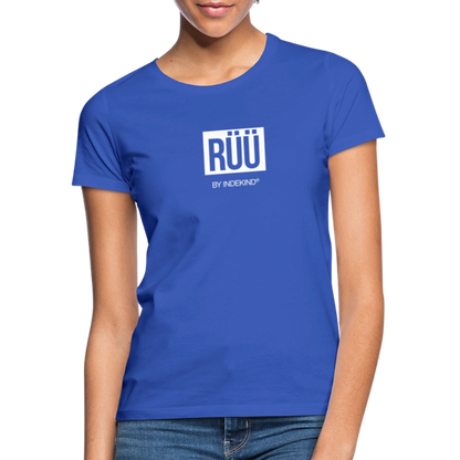 T-Shirt | Rüü Klassik | Mädsche - Royalblau
