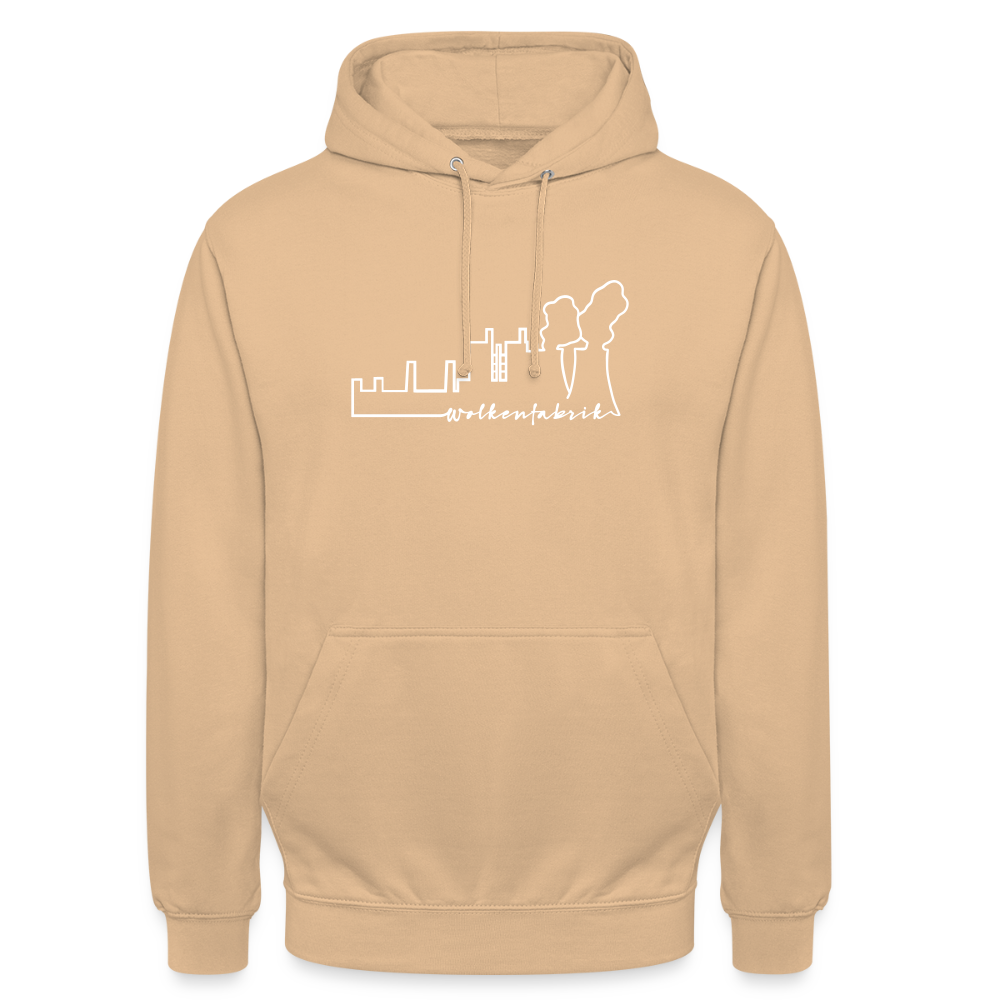 Hoodie I Wolkenfabrik I Fü allemoole - Pfirsich