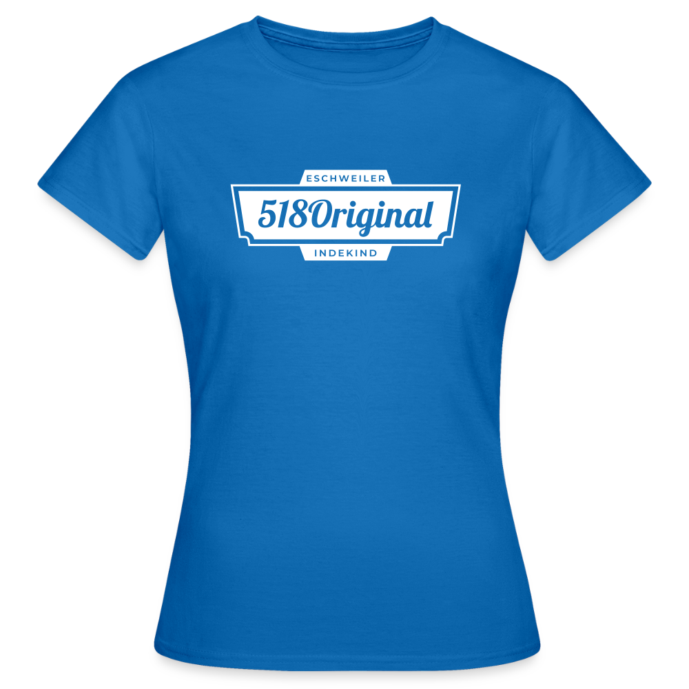 T-Shirt | 518Original | Mädsche - Royalblau