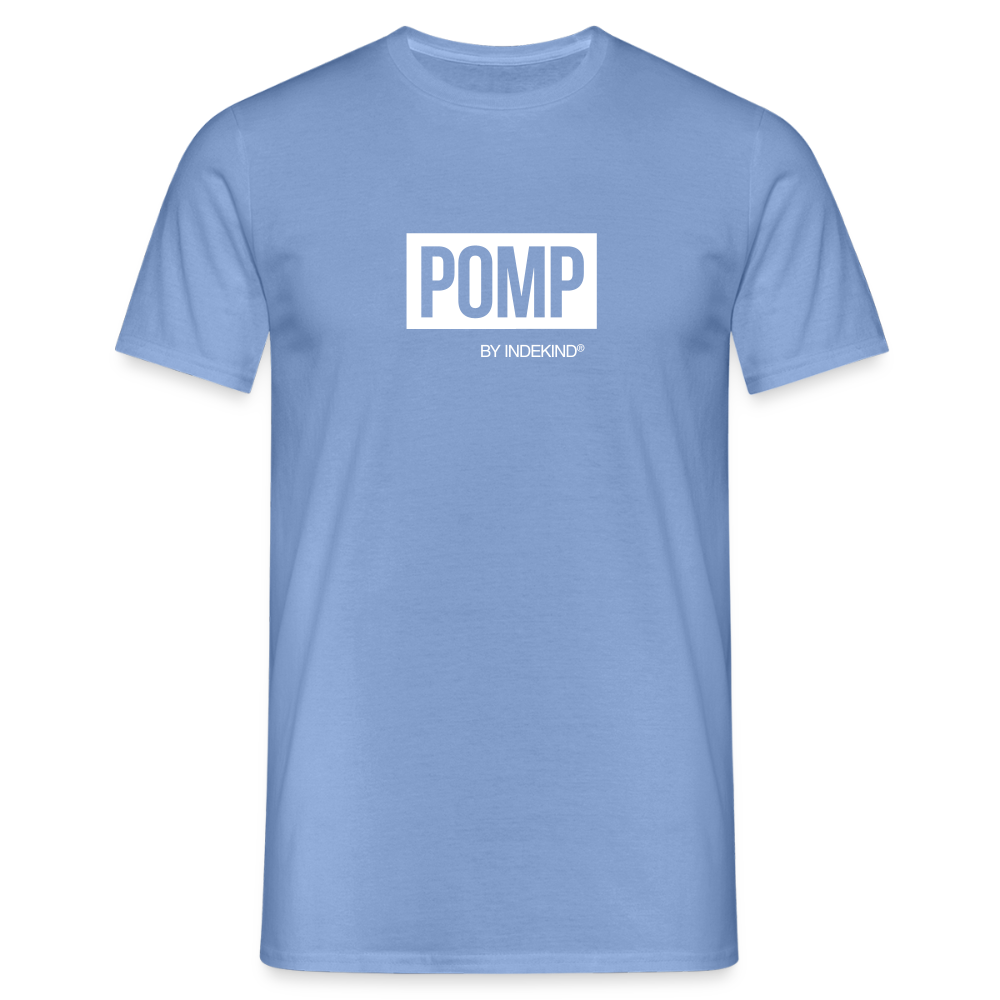 T-Shirt | Pomp Klassik | Manns-Lüü - Carolina Blue