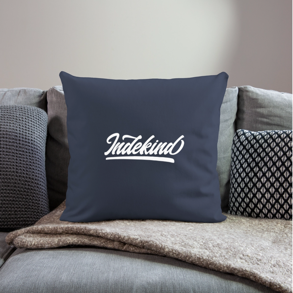 Sofakissen mit Füllung | Indekind Klassik | 44 x 44 cm - Navy