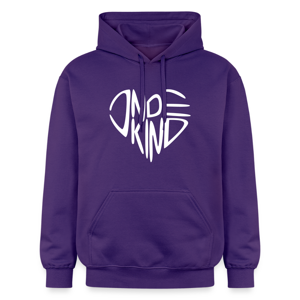 Hoodie | Indekind Premium | Herz-Logo | Mädsche - Lila