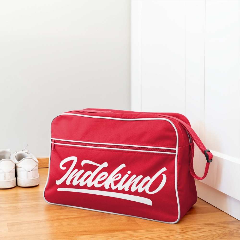 Retro Tasche | Indekind Klassik - Rot/Weiß
