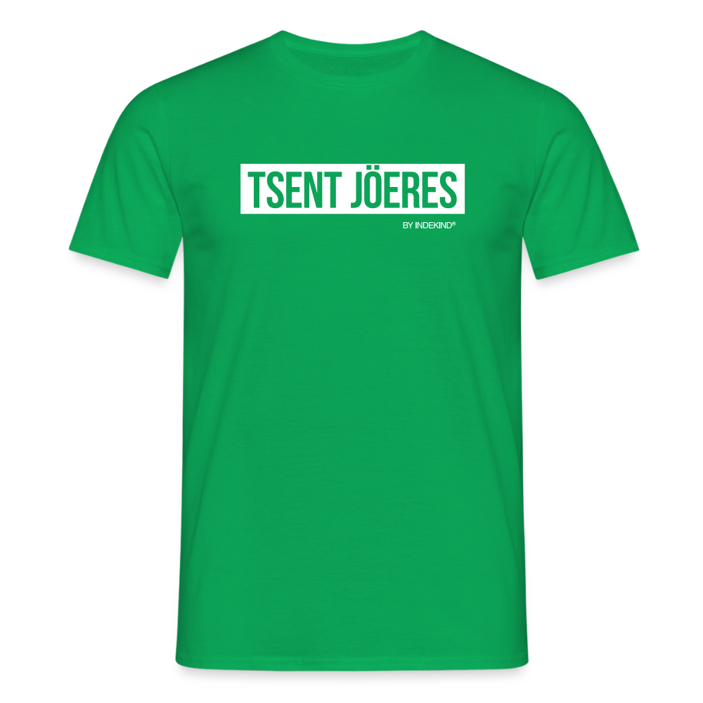 T-Shirt | Tsent Jöeres Klassik | Manns-Lüü - Kelly Green