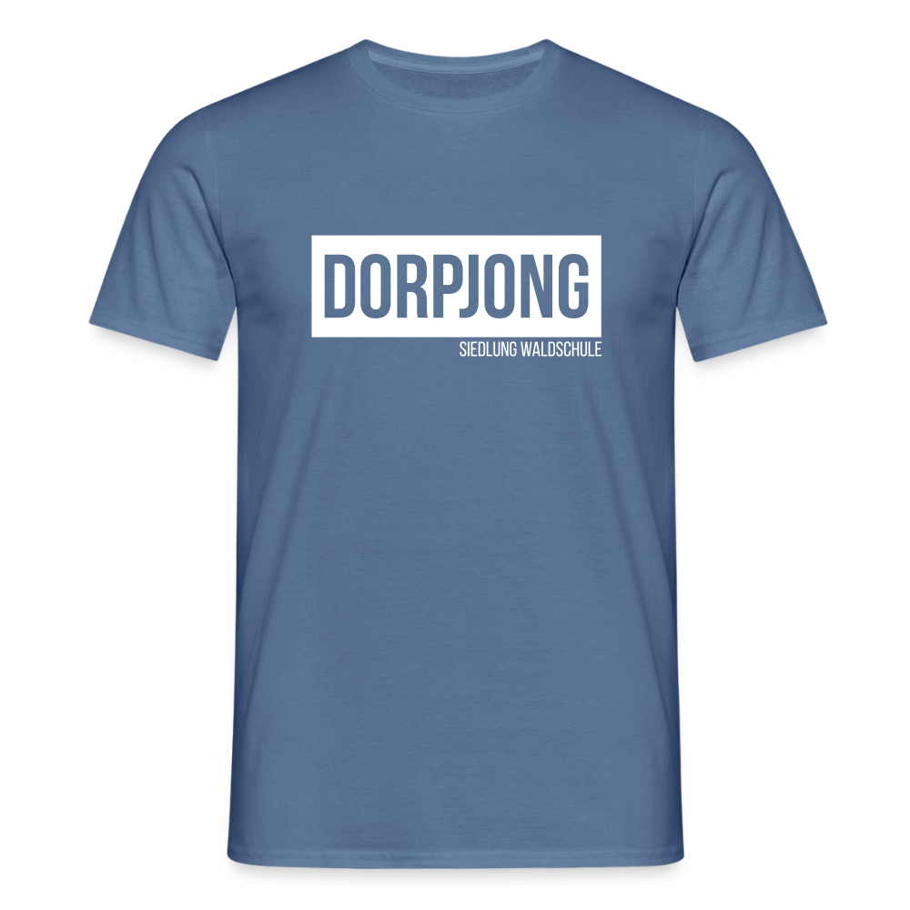 T-Shirt | Dorpjong Siedlung Waldschule Klassik | Manns-Lüü - Taubenblau 