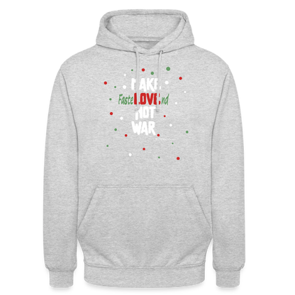 Hoodie | Fastelovend | Fü allemoole - Hellgrau meliert